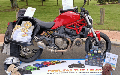 Talking bikes at Morrinsville Market